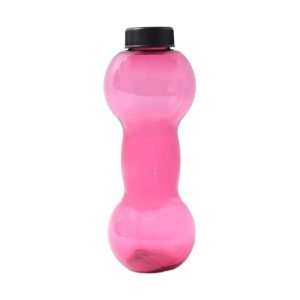 Unbreakable Plastic dumbbell Shape Water Bottle  (550 ml / 1 Pc)