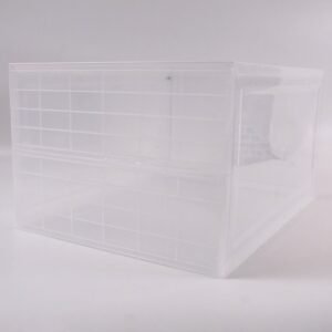 Shoe Storage Box, Shoe Box Clear Plastic Stackable (1 Pc)