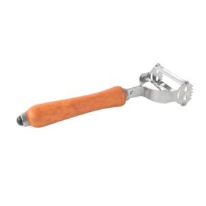 Vegetable and Fruit Peeler with Wooden Handle (1 Pc)