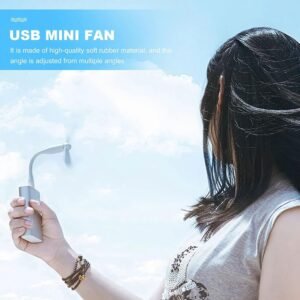 Apple USB Mini Fan, Flexible USB Fan (1 Pc)