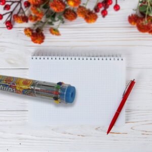 Kids 10-in-1 Colour Pens Ballpoint Pen Set for Kids (1 Pc)