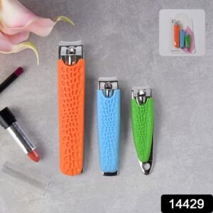 3 in 1 Nail Clipper Set, Compact Nail Cutter Big Size and Small Sizes