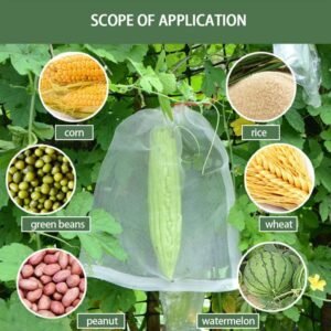 Protective Garden Barrier Cover Bag, Plants, Grapes, Figs, Flowers, and Vegetables