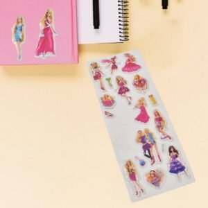 Self Adhesive Stickers Mix Design Kids Beaded Necklace (1 Set)