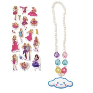 Self Adhesive Stickers Mix Design Kids Beaded Necklace (1 Set)