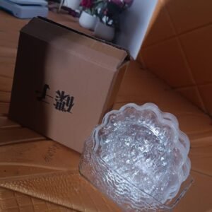 Plastic Household Flower Design Plates Dinner Plates Dish Tray (10 Pcs Set)