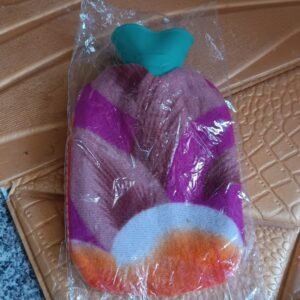 Hot Water Bottle Bag With Cover (1 Pc / Mix Design & Color / 250 ML Approx)