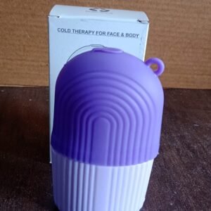 Beauty Ice Roller for Face & Eye – Reusable Facial Massager (Purple Color)