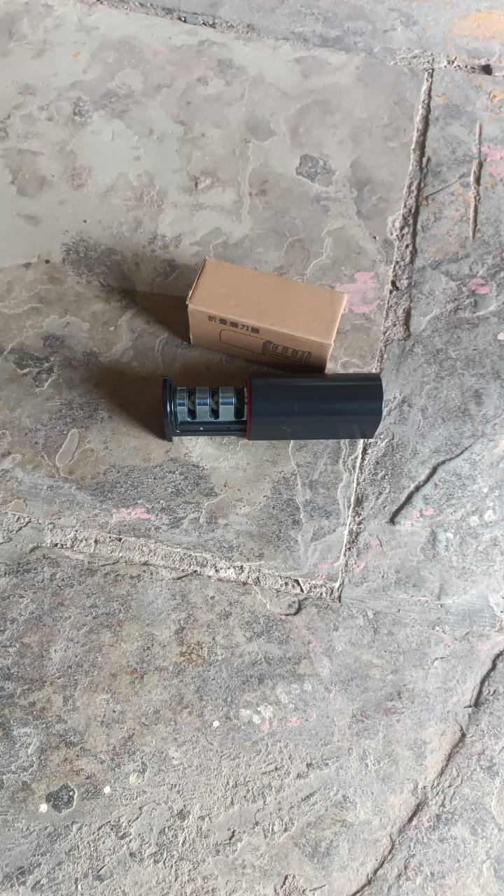 3-Stage Knife Sharpener, Knife grinder Three-sided blade for both water (1 Pc) - Image 8